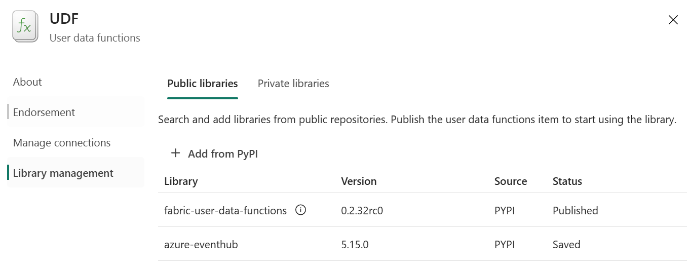 Update library