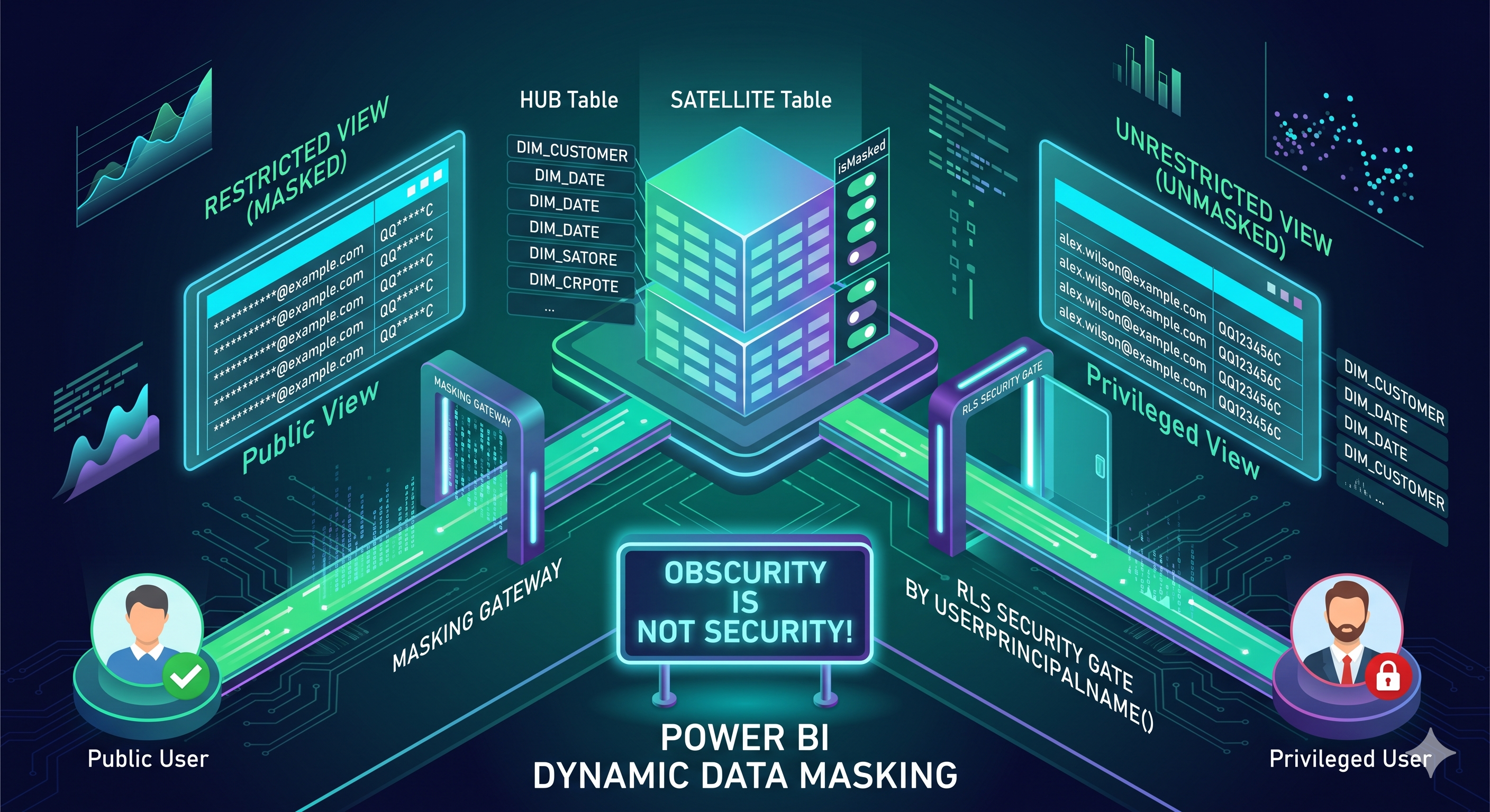 Dynamic Data Masking in Power BI